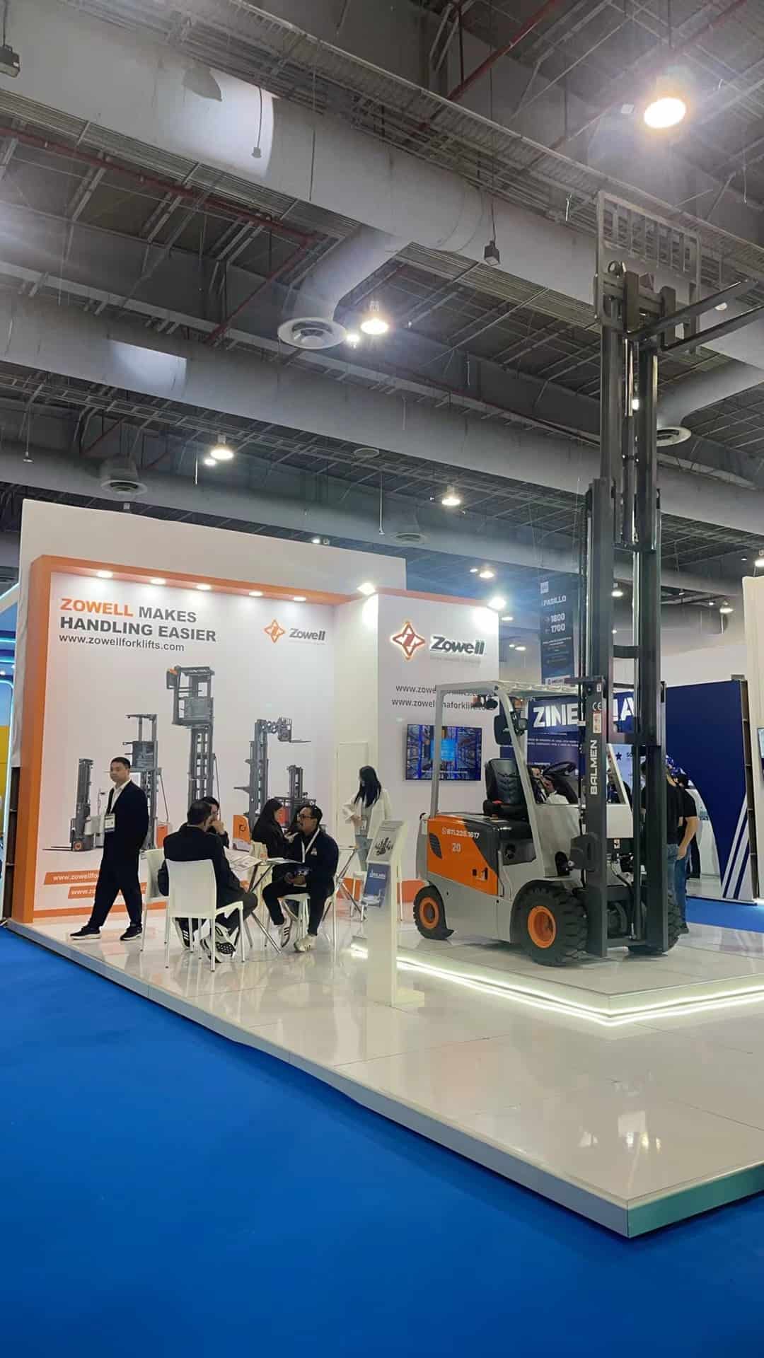 A Zowell Forklift concluiu com sucesso a participação no evento “Meet Us at SUMMIT & EXPO” no México.